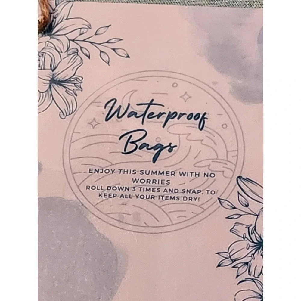 NEW Grey Camo Waterproof Dry Bag Roll Top Backpack Outdoor Beach Bag